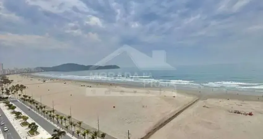 Apartamento de frente ao mar na aviação, 3 suítes, terraço gourmet, lazer, confira em praia grande.