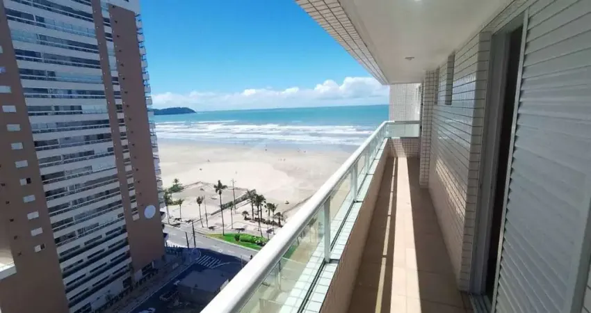 Apartamento com vista mar na aviação ? 2 dormitórios, 1 suíte, 2 vagas e lazer completo!
