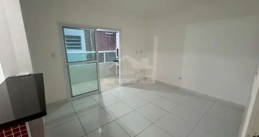 Apartamento no caiçara, 1 dormitório,terraço gourmet, lazer, confira na imobiliária em praia grande.