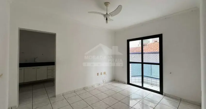 Apartamento no forte, 1 dormitório, sacada, 1 vaga, confira na imobiliária em praia grande.