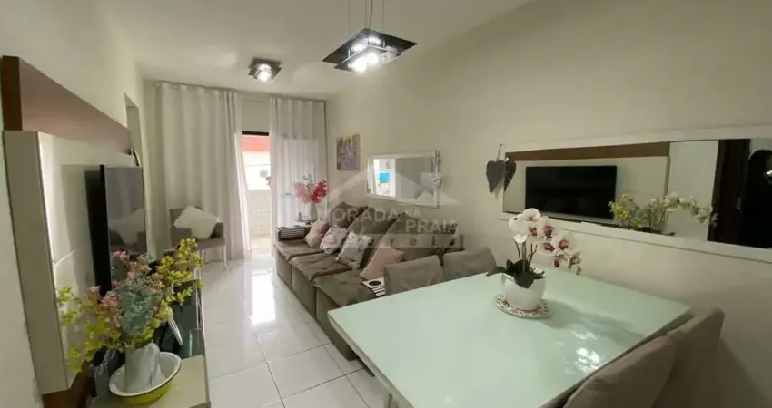 Apartamento mobiliado , 2 dormitórios, sacada, só na imobiliária em praia grande