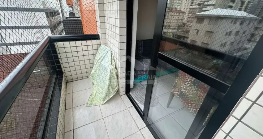 Apartamento no canto do forte, 1 dormitório, sacada, confira na imobiliária em praia grande.