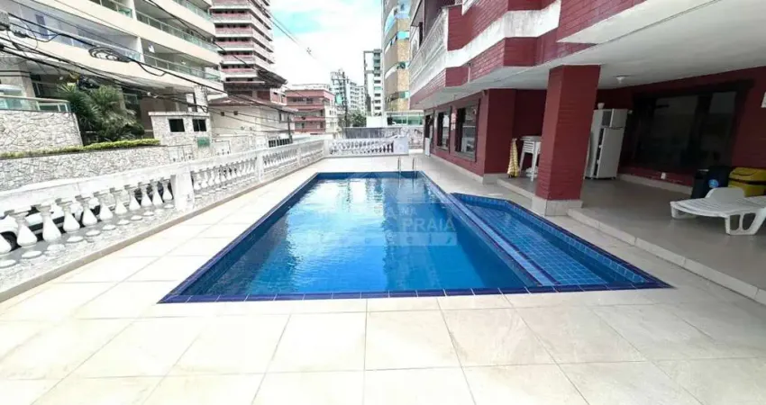 Apartamento na vila tupi, 1 dormitório, piscina, confira em praia grande.