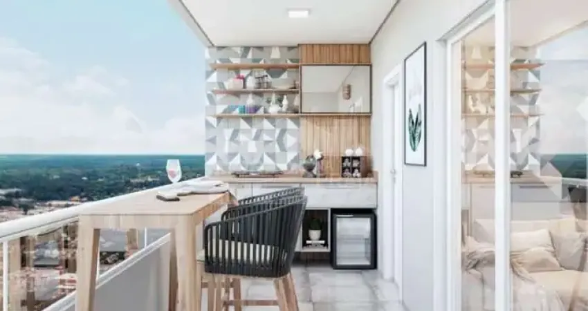 Apartamento com VARANDA GOURMET e VISTA MAR no Residencial Maya em Praia Grande ? SP!