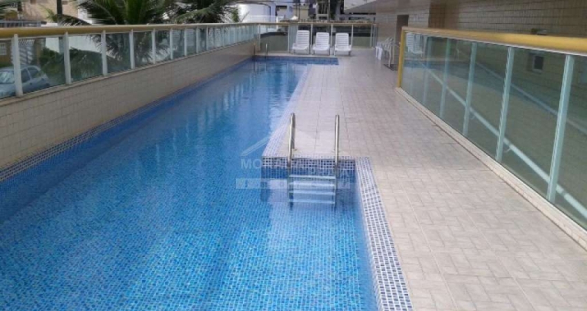 Apartamento 2 dormitórios Ocian,vista mar,mobiliado,terraço gourmet na Imobiliária Praia Grande