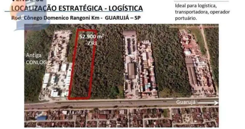 Terreno à venda na Rodovia Cônego Domênico Rangoni, Jardim Conceiçãozinha (Vicente de Carvalho), Guarujá