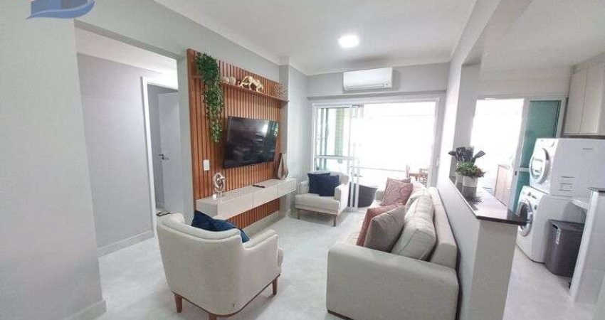 Alto padrão c/sacada vista parcial mar, 3 dorm, lazer completo no condomínio - Praia das Astúrias -Guarujá/SP.