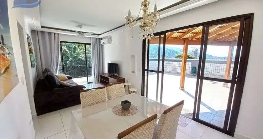 Cobertura com 2 quartos para alugar na Rua Antônio Santos Branco, Enseada, Guarujá