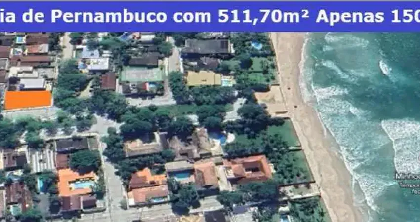Terreno à venda na Rua das Paineiras, Balneário Praia do Pernambuco, Guarujá