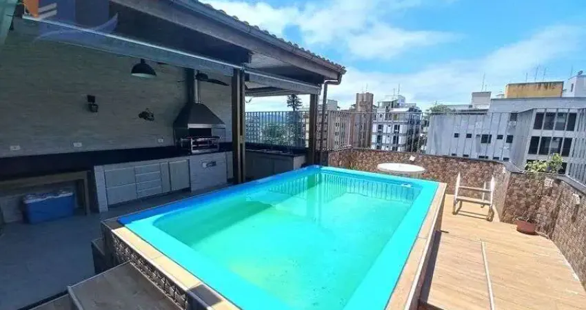 Cobertura Excelente de Frente/Terraço com área Gourmet e Piscina!