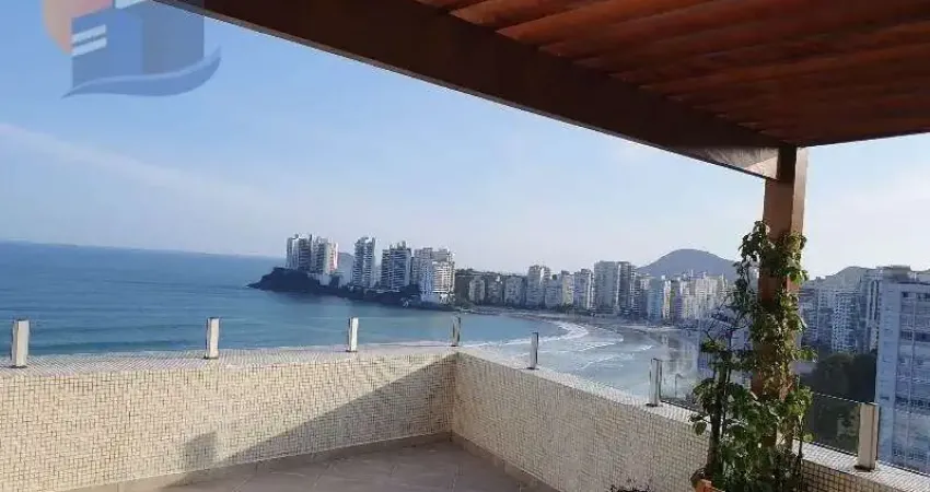 Cobertura exclusiva frente ao mar – praia de pitangueiras, guarujá