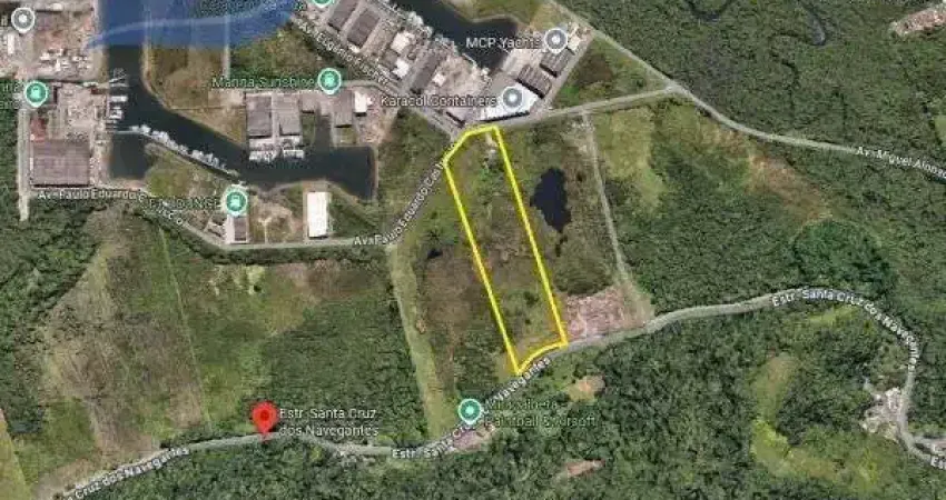 Terreno à venda na Avenida Paulo Eduardo Castrucci, CING, Guarujá