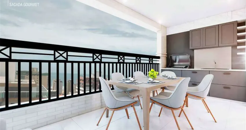 Apartamento com 3 quartos à venda na Praça Brasil, 384, Guilhermina, Praia Grande