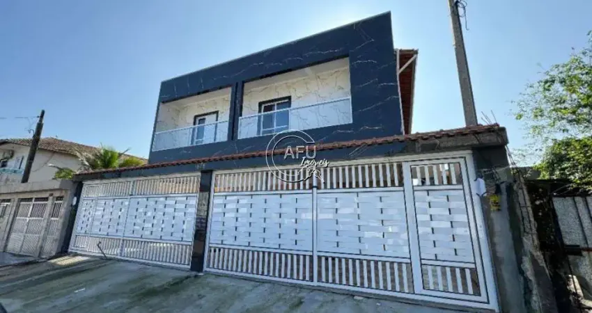 Casa à venda em condomínio fechado – bairro melvi, praia grande/sp - 2 dormitórios - quintal privativo