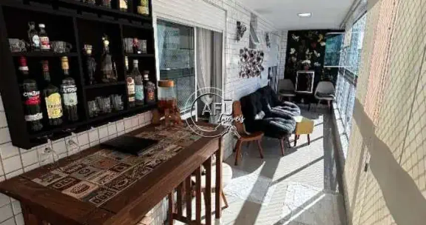 Apartamento para venda bairro vila tupi 2 suítes varanda gourmet com churrasqueira a carvão lazer completo r$ 680.000,00