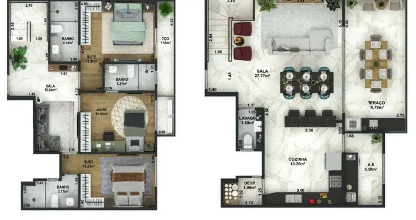 Apartamento com 3 quartos à venda na RUA AVIAÇÃO, 151, Aviação, Praia Grande