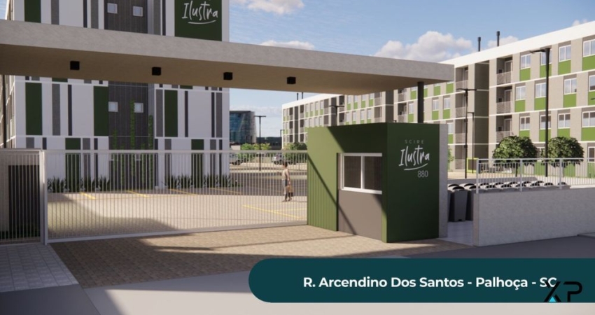 Apartamento a venda com 2 quarto, 1 banheiro e 1 vaga de garagem