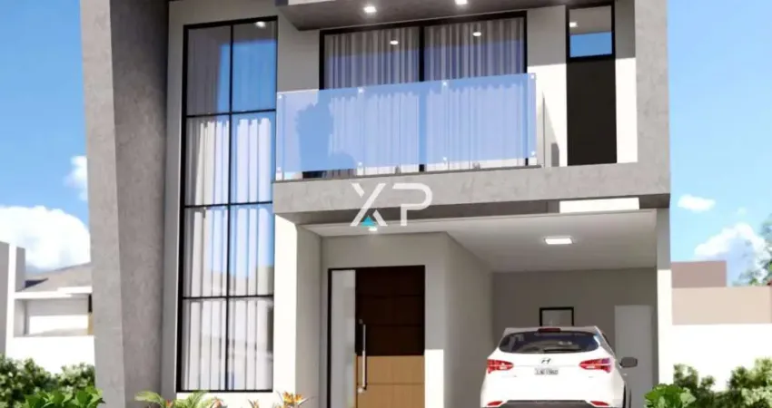 Casa a venda no condomínio Brisas Condominio Parque, no bairro DeltaVille em Biguaçu, Santa Catarina, com 3 dormitórios e 1 suíte com closet