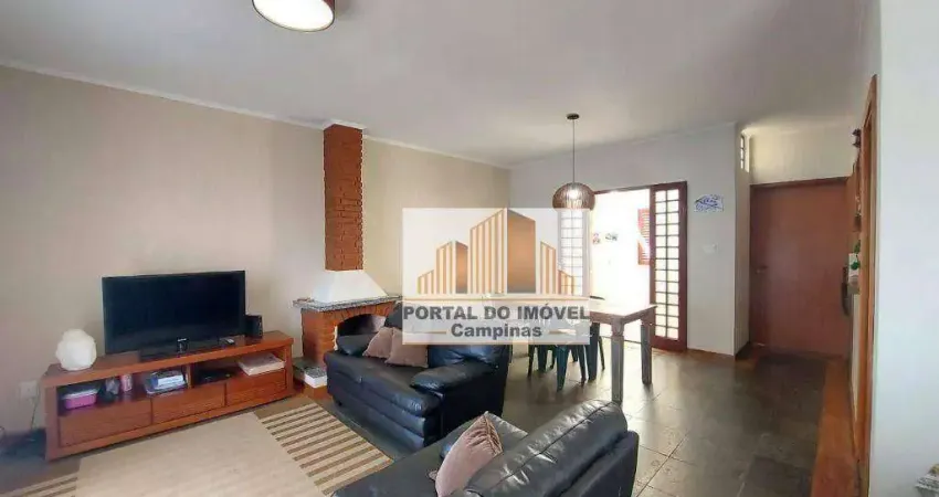 Casa  com 3 dormitórios à venda, 220 m² por R$ 750.000 - Jardim Chapadão - Campinas/SP