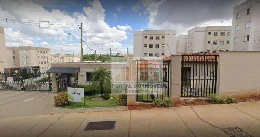 Apartamento com 2 dormitórios à venda, 44 m² por R$ 250.000,00 - Jardim do Lago II - Campinas/SP
