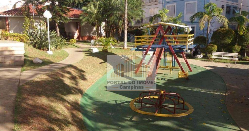 Apartamento com 2 dormitórios à venda, 60 m² por R$ 220.000,00 - Chácaras Campos Elíseos - Campinas/SP