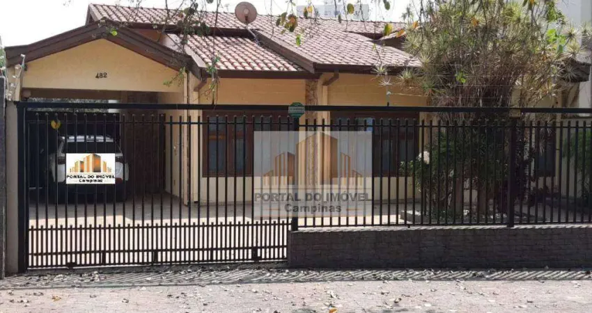 Casa com 3 dormitórios à venda, 271 m² por R$ 980.000,00 - Jardim Pacaembu - Campinas/SP
