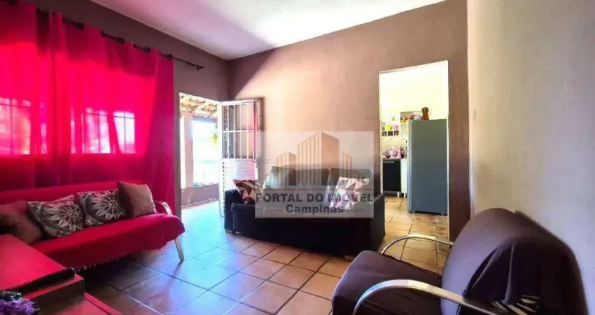 Chácara com 2 dormitórios à venda, 1000 m² por r$ 340.000,00 - chácaras cruzeiro do sul - campinas/sp