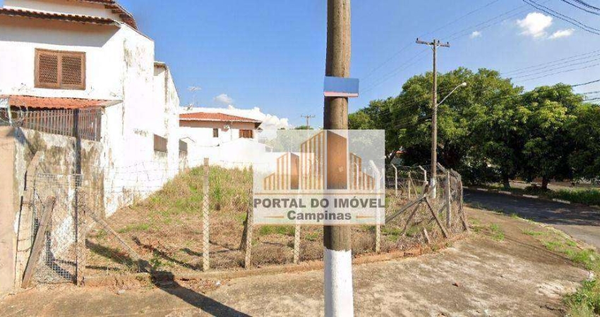 Terreno à venda, 410 m² por R$ 450.000,00 - Jardim Chapadão - Campinas/SP