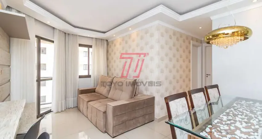 Apartamento mobiliado com 2 dormitórios para alugar com 70,20m² no Ed. Life Residence Club, bairro Capão Raso