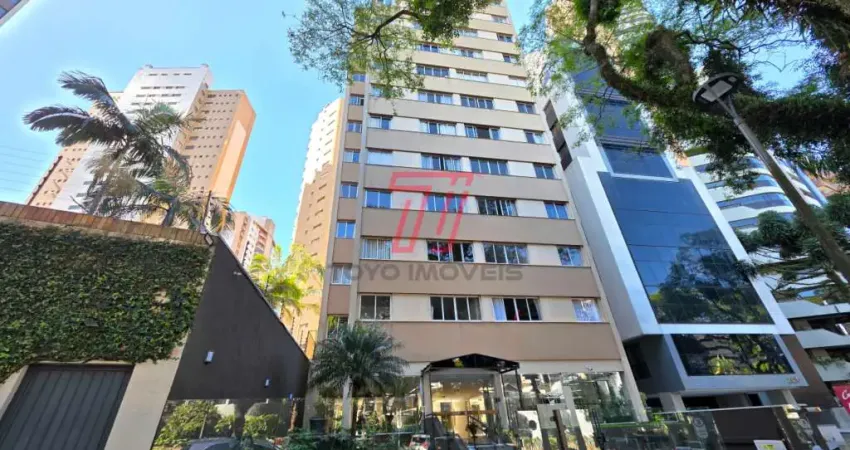 Apartamento com 3 dormitórios para alugar com 89,80m² no ed. curitibano, bairro água verde