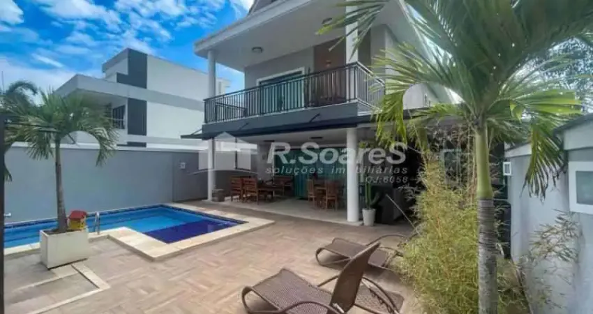 Casa em condomínio fechado com 4 quartos à venda na Avenida Aldemir Martins, Recreio dos Bandeirantes, Rio de Janeiro