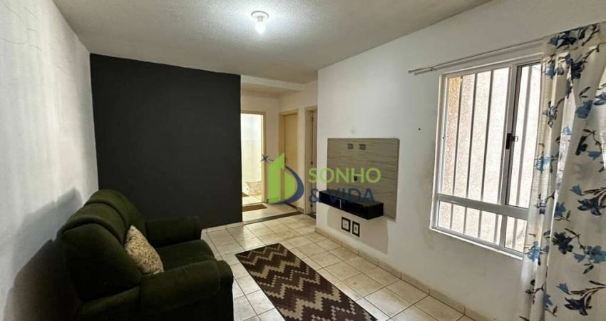 Apartamento com 2 dormitórios à venda, 47 m² por R$ 135.000,00 - Jardim Do Lago Continuação - Campinas/SP