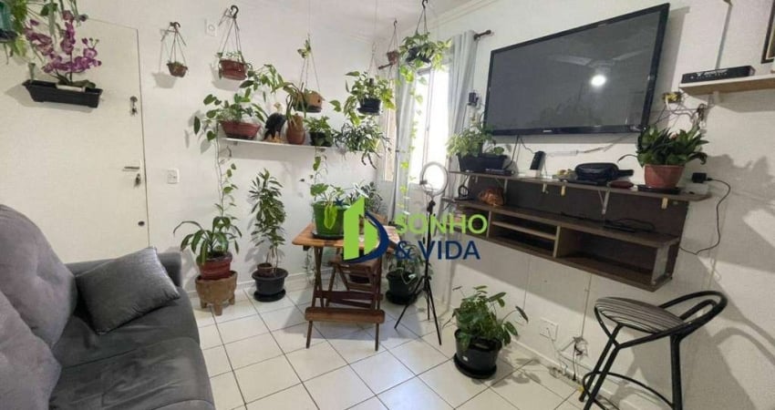 Apartamento com 2 dormitórios à venda, 50 m² por R$ 145.000,00 - Vila Abaeté - Campinas/SP
