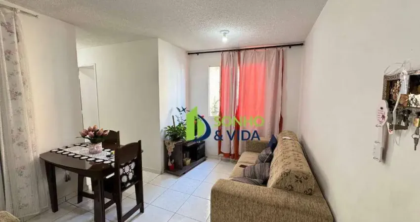 Apartamento com 2 dormitórios à venda, 50 m² por R$ 120.000 - Cidade Satélite Íris - Campinas/SP