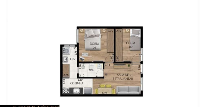 Apartamento com 2 quartos à venda em Santana, São Paulo 