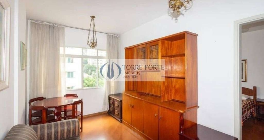 Lindo apartamento com 1 dormitório de 47 m