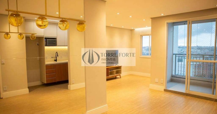 Lindo  Apartamento com 2 dormitórios,1 suíte, 2 vagas, Rudge Ramos