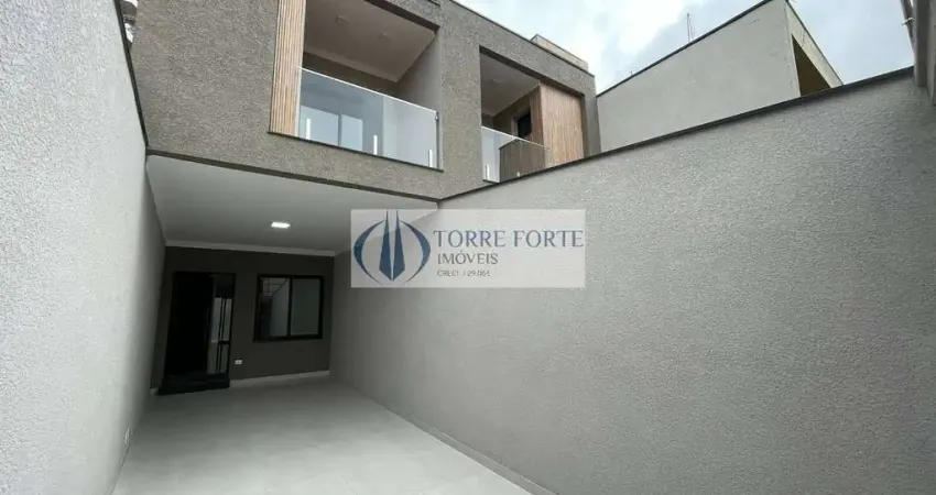 Sobrado novo, 3 suítes, 2 vagas, 158 m2, na Vila Carrão