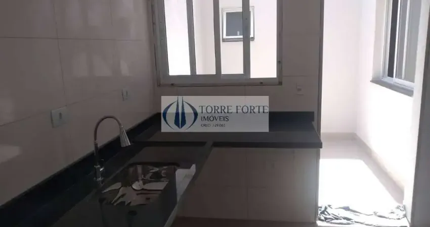 Apartamento com 2 dormitorios 2 suites com vaga sem condominio santo andre