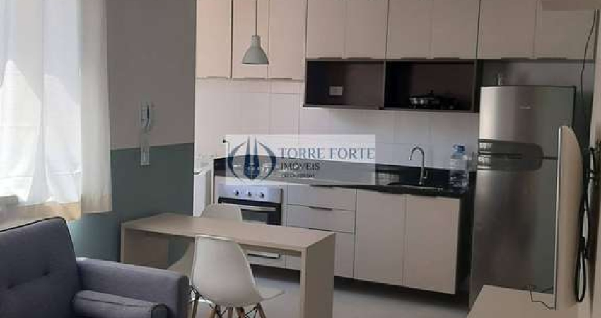 Lindo apartamento 1 dormitorio sem vaga de garagem na Chacara Mafalda .