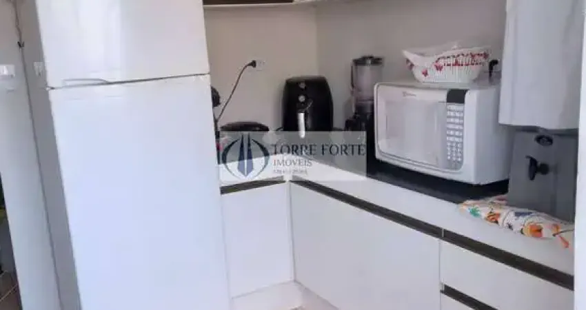 Apartamento com 1 dormitorio 1 vaga de garagem na Guilhermina Praia Grande