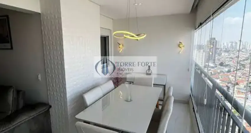 Lindo apartamento 2 dormitórios 1 suíte, 1 vaga na Mooca porteira fechada
