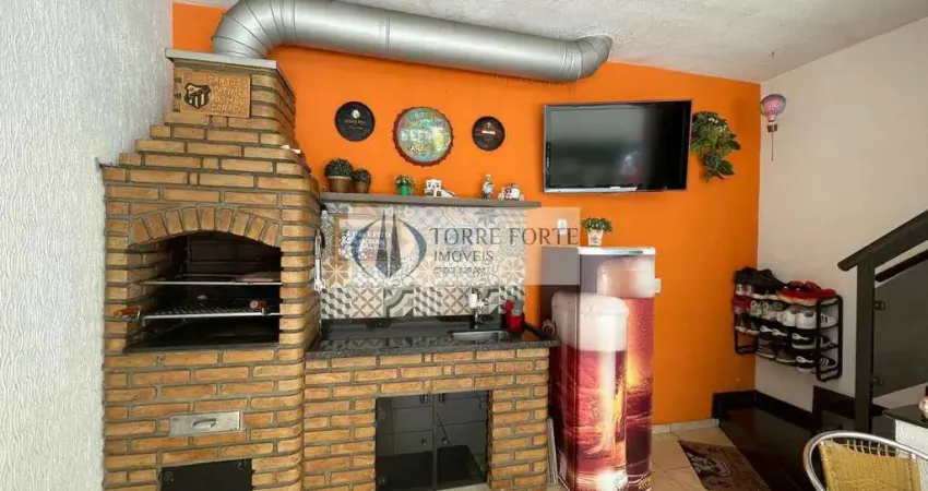 Sobrado em condomínio fechado, 3 quartos, 1 suíte, 3 vagas, na vila formosa