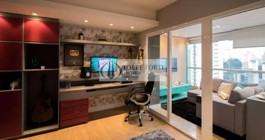 Lindo Apartamento Tipo Studio com 1 vaga Todo Mobiliado na Vila Mariana