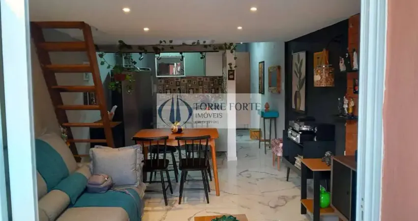 Charmoso Apartamento Reformado 1 dormitório e Mezanino na Bela Vista