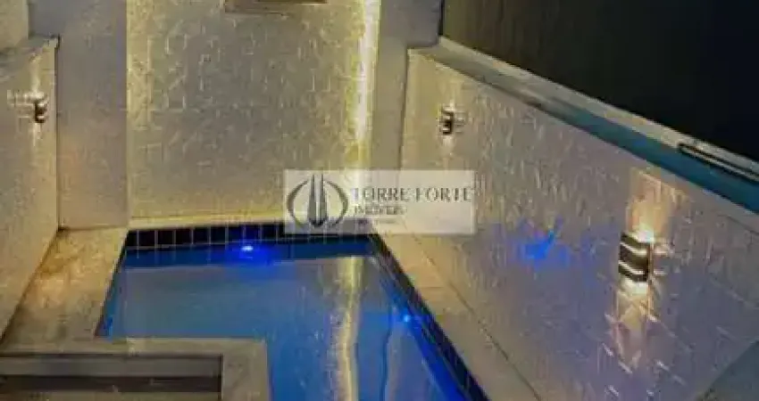 Lindo Sobrado com Piscina 3 dormitórios e 2 Vagas na Vila Maria Alta