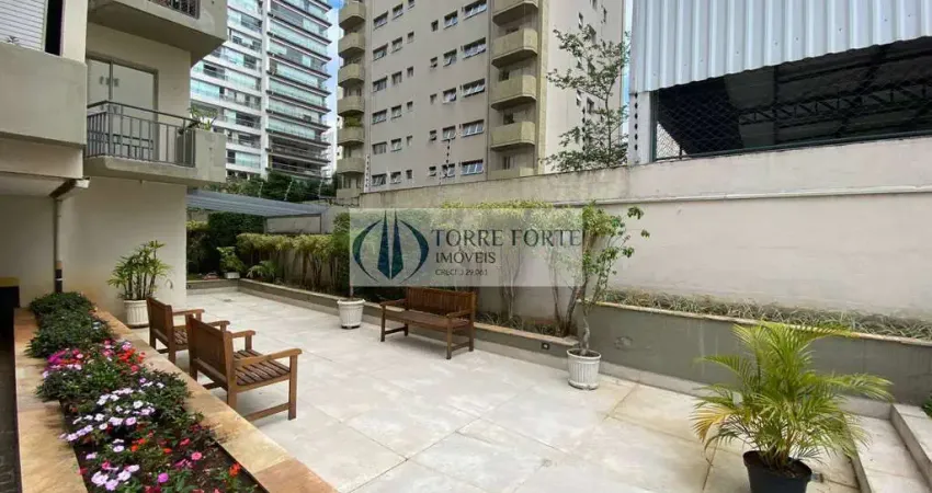 Lindo apartamento com 2 dormitórios, sacada e 1 vaga no Brooklin