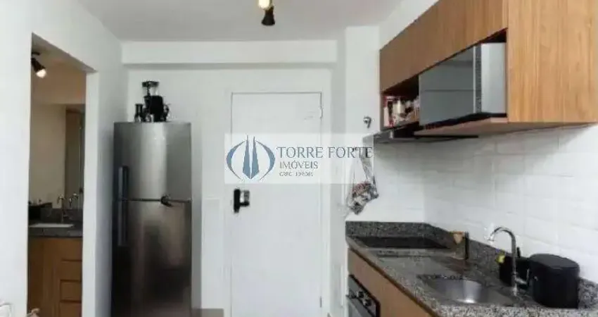 Lindo apartamento com 1 dormitório, varanda gourmet em Indianópolis