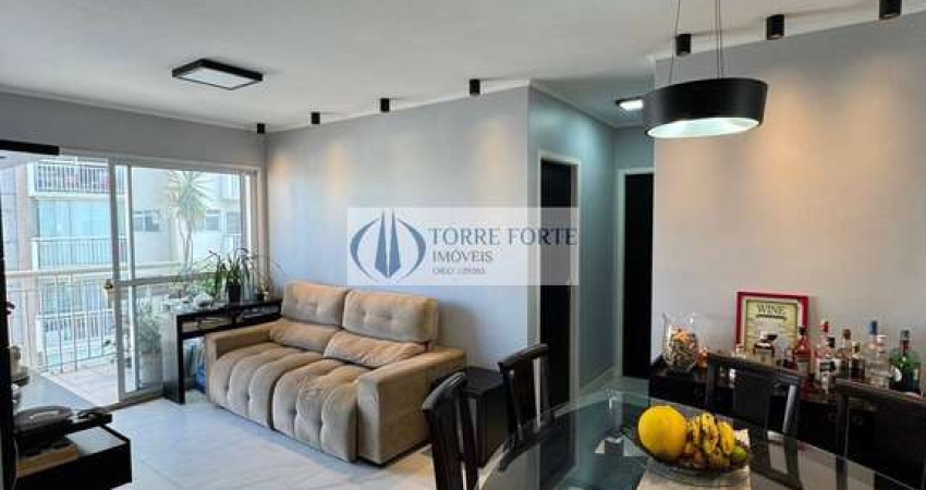 Lindo Apartamento no Cambuci, 2 dormitórios, 1 vaga, Totalmente Mobiliado
