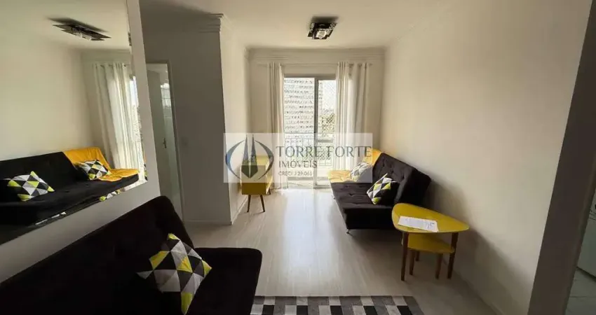 Lindo Apartamento Mobiliado 2 Dormitórios 1 Vaga na Vila Prudente